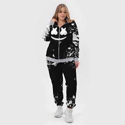 Женский 3D-костюм Marshmello брызги красок, цвет: 3D-меланж — фото 2