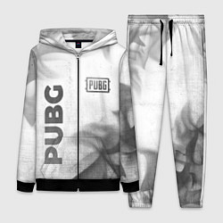 Женский 3D-костюм PUBG - white gradient вертикально, цвет: 3D-черный