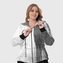 Женский 3D-костюм Angels of Death - white gradient по-вертикали, цвет: 3D-черный — фото 2