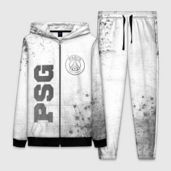 Женский 3D-костюм PSG - white gradient вертикально, цвет: 3D-черный