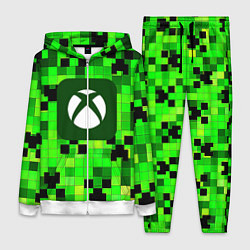 Женский 3D-костюм Minecraft xbox, цвет: 3D-белый