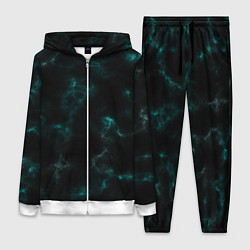 Женский костюм Color black turquoise