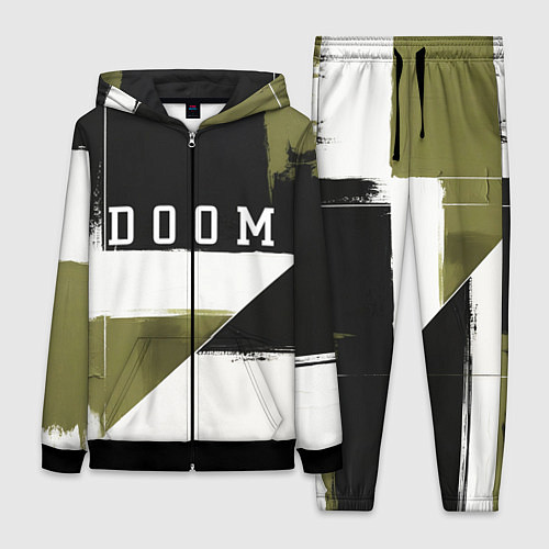 Женский костюм Doom The Dark Ages / 3D-Черный – фото 1