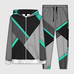 Женский 3D-костюм Multicoloured, цвет: 3D-белый