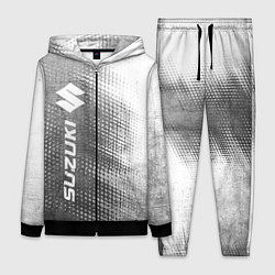 Женский 3D-костюм Suzuki - grey gradient по-вертикали, цвет: 3D-черный