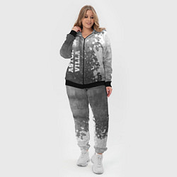 Женский 3D-костюм Aston Villa - grey gradient по-вертикали, цвет: 3D-черный — фото 2