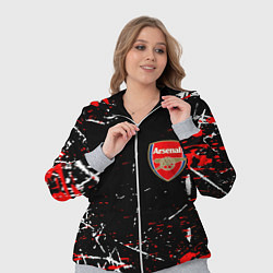 Женский 3D-костюм Арсенал штрихи красок, цвет: 3D-меланж — фото 2