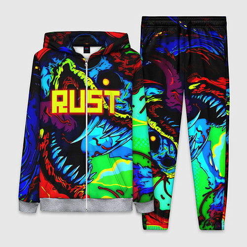 Женский костюм Rust hyperbeast / 3D-Меланж – фото 1