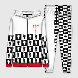 Женский костюм Monster energy pattern