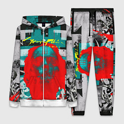 Женский костюм Cyberpunk 2077 гранж