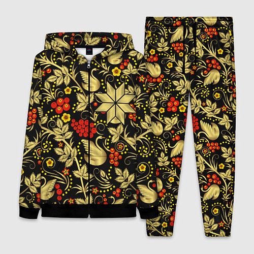 Женский костюм Корни прошлого в настоящем / 3D-Черный – фото 1