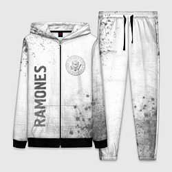 Женский 3D-костюм Ramones - white gradient вертикально, цвет: 3D-черный