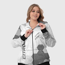 Женский 3D-костюм Citroen - white gradient вертикально, цвет: 3D-черный — фото 2