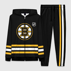Женский 3D-костюм Бостон Брюинз хоккей, цвет: 3D-черный