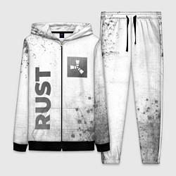 Женский 3D-костюм Rust - white gradient вертикально, цвет: 3D-черный