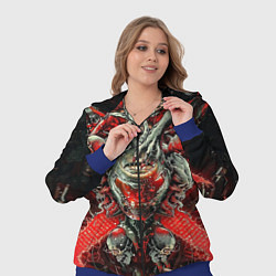 Женский 3D-костюм Doom постер к игре, цвет: 3D-синий — фото 2