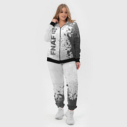 Женский 3D-костюм FNAF - white gradient по-вертикали, цвет: 3D-черный — фото 2