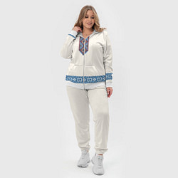 Женский 3D-костюм Обережник - вышиванка, цвет: 3D-белый — фото 2