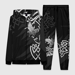 Женский 3D-костюм Верные спутники Одина, цвет: 3D-черный