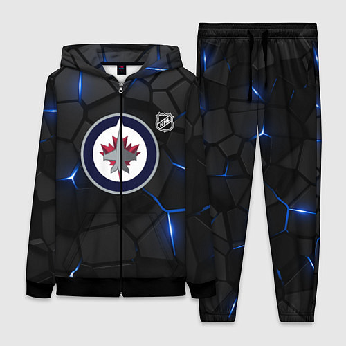 Женский костюм Виннипег Джетс - НХЛ хоккей / 3D-Черный – фото 1