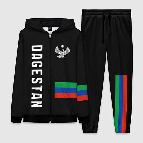 Женский костюм Dagestan republic / 3D-Черный – фото 1