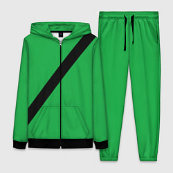 Женский 3D-костюм Ремень безопасности, зеленый, цвет: 3D-черный