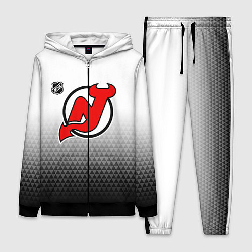 Женский костюм Нью Джерси Девилз - из белого в черный / 3D-Черный – фото 1