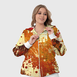 Женский 3D-костюм Абстракция - sunspot, цвет: 3D-белый — фото 2