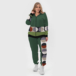 Женский 3D-костюм Луна Малевича сосновый зеленый, цвет: 3D-черный — фото 2
