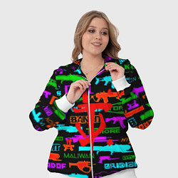 Женский 3D-костюм Doom шутер паттерн, цвет: 3D-белый — фото 2