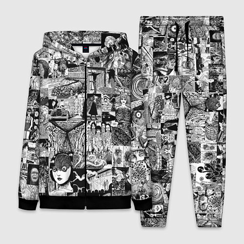 Женский костюм Horror World of Junji Ito / 3D-Черный – фото 1