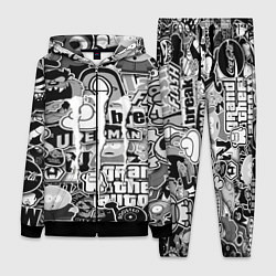 Женский костюм Monster energy trend black