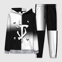 Женский костюм Doom black geometry