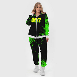 Женский 3D-костюм Dayz кислотное краски логотип, цвет: 3D-белый — фото 2