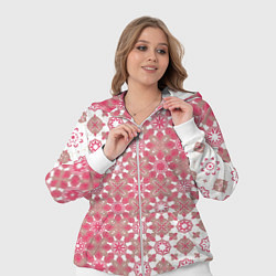 Женский 3D-костюм Звездная россыпь-розовый, цвет: 3D-белый — фото 2