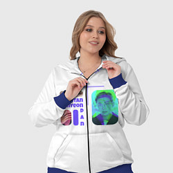 Женский 3D-костюм RM - BTS, цвет: 3D-синий — фото 2