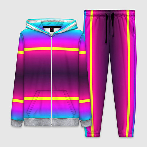 Женский костюм Color neon / 3D-Меланж – фото 1