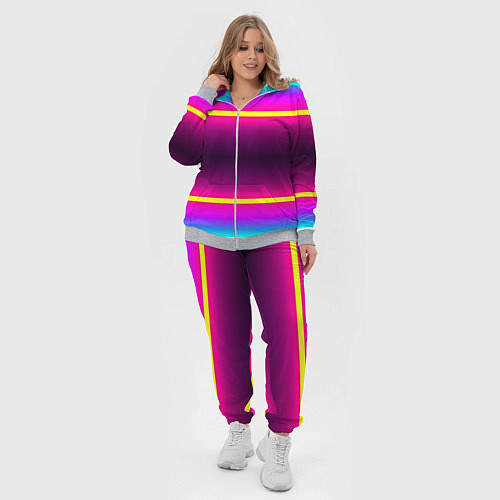 Женский костюм Color neon / 3D-Меланж – фото 4