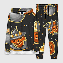 Женский 3D-костюм День хэллоуин, цвет: 3D-белый