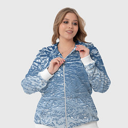 Женский 3D-костюм Налипший снег, цвет: 3D-белый — фото 2