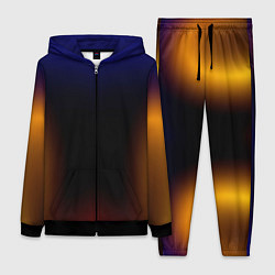 Женский костюм Color black red blue