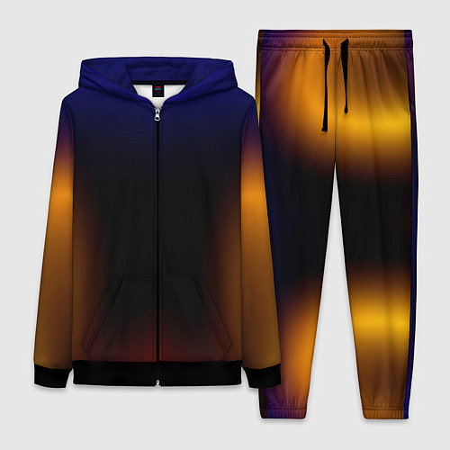 Женский костюм Color black red blue / 3D-Черный – фото 1