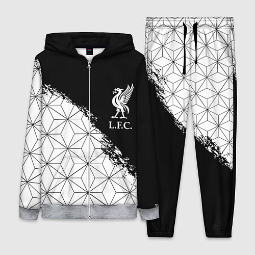 Женский костюм Liverpool краски текстура геометрия / 3D-Меланж – фото 1