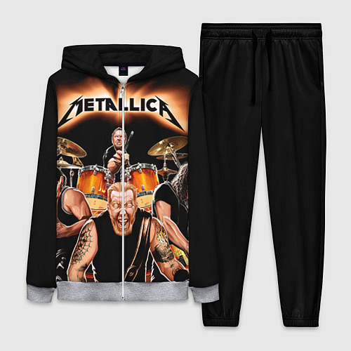 Женский костюм Metallica Band / 3D-Меланж – фото 1