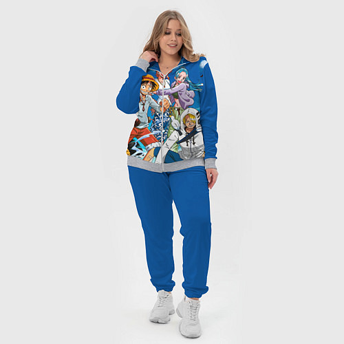 Женский костюм One Piece / 3D-Меланж – фото 4