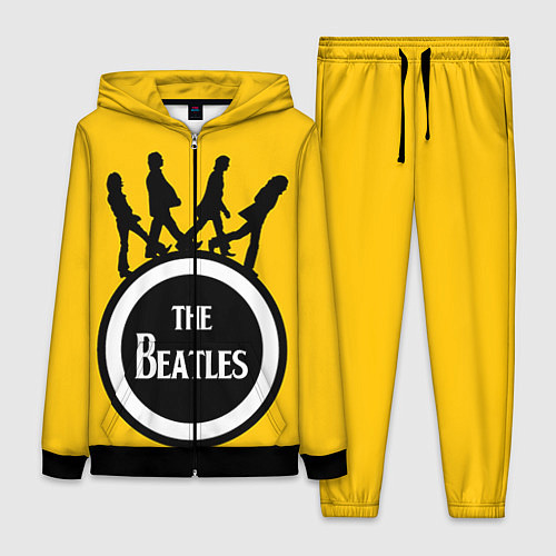 Женский костюм The Beatles: Yellow Vinyl / 3D-Черный – фото 1