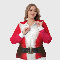 Женский 3D-костюм Дед мороз, цвет: 3D-белый — фото 2