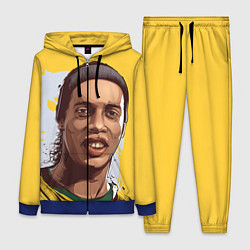 Женский 3D-костюм Ronaldinho Art, цвет: 3D-синий