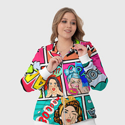 Женский 3D-костюм POP ART, цвет: 3D-белый — фото 2
