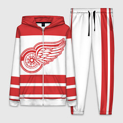 Женский 3D-костюм Detroit Red Wings, цвет: 3D-белый